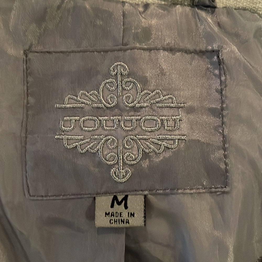 Juniors' J-2 by Jou Jou Hooded Windbreaker Jacket - Picture 9 of 10